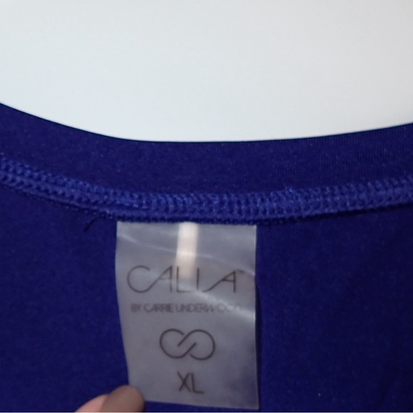 Calia by Carrie Underwood Blue Workout Tank size XL - Picture 4 of 6